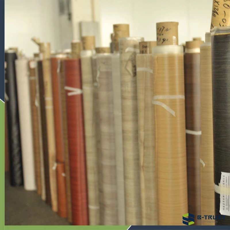 PVC Lamination Film for MDF/Plywood/Particle Board/PVC Sheet Laminate with Best Flatness