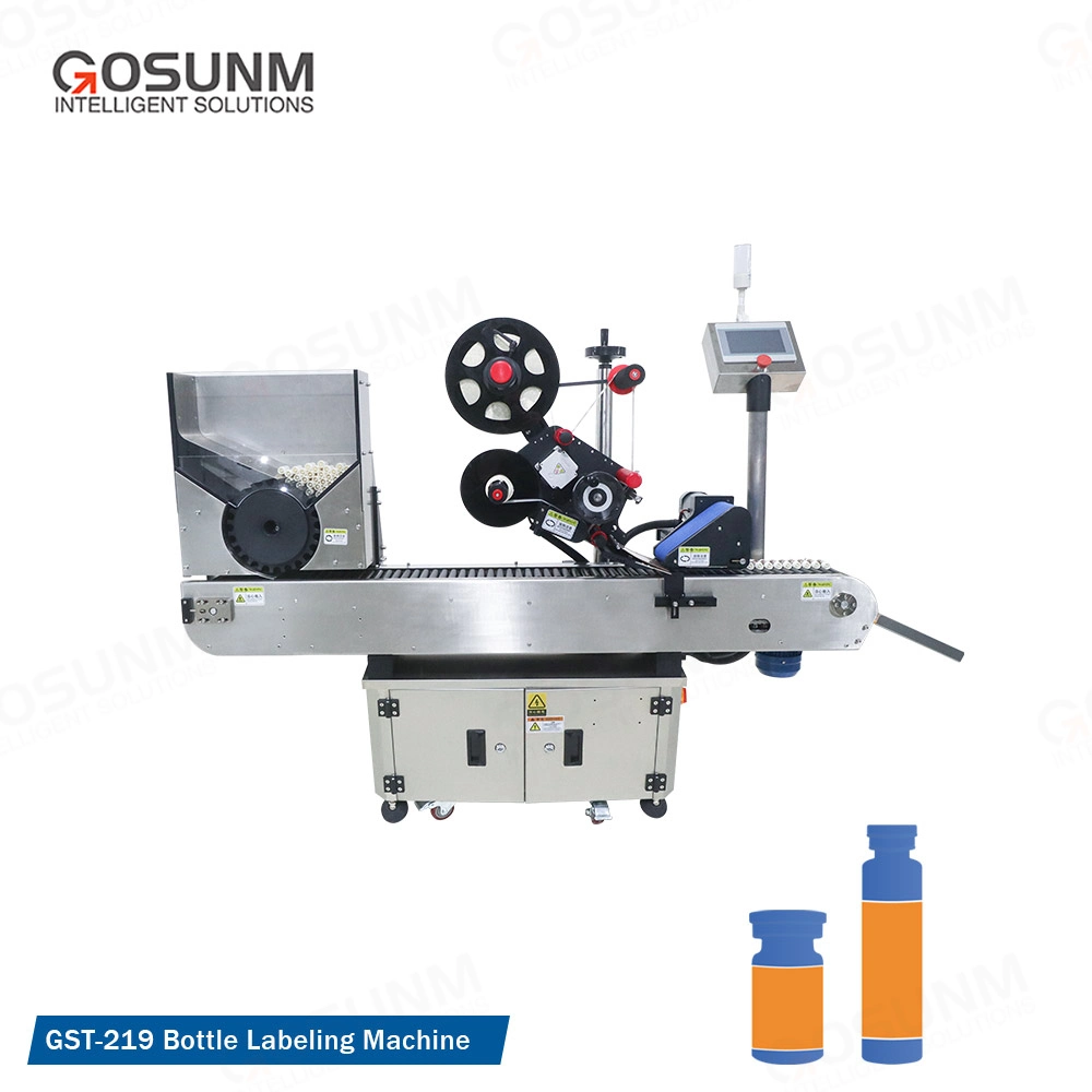 Excellent Compatibility Tamper Evident Tamper-Proof Pressure Sensitive Label Applicator Round Bottle Labeling Machine