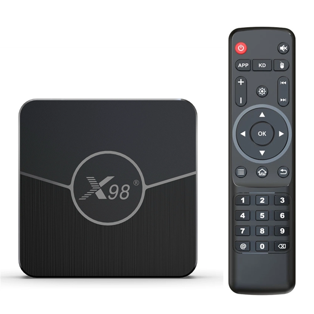 4K 11 Android TV Box X98, además de la IPTV Ott Smart Box Set Top