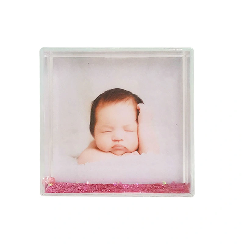 Wholesale/Supplier Plastic Snow Globe Photo Frame