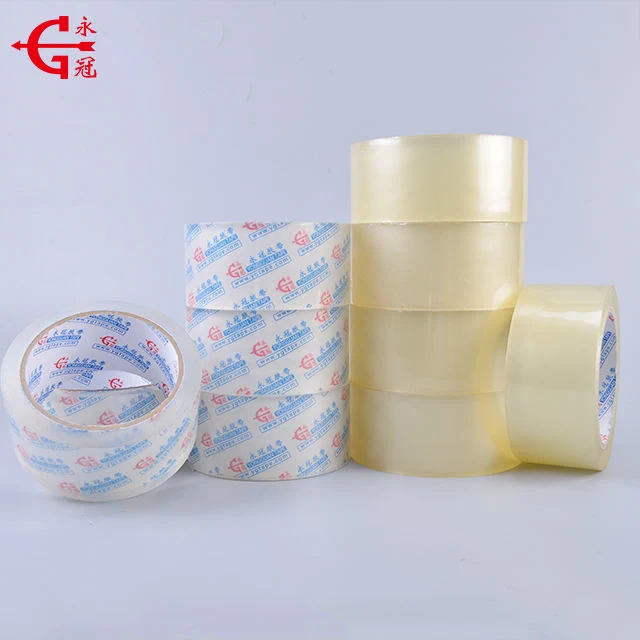 48mm Hot Melt BOPP Clear Office Adhesive Tape Transparent Shipping Tape Carton Sealing Packing Tape