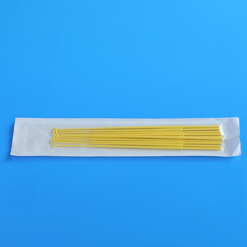 1UL 10UL Medical Sterile Lab Disposable Plastic Sterilizer Inoculating Inoculation Loop and Needle