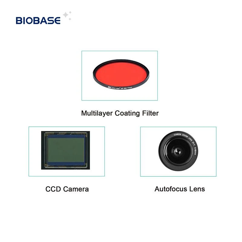 Sistema de Ayálisis de Imágenes de Gel automático BioBase equipos de electroforesis para laboratorio