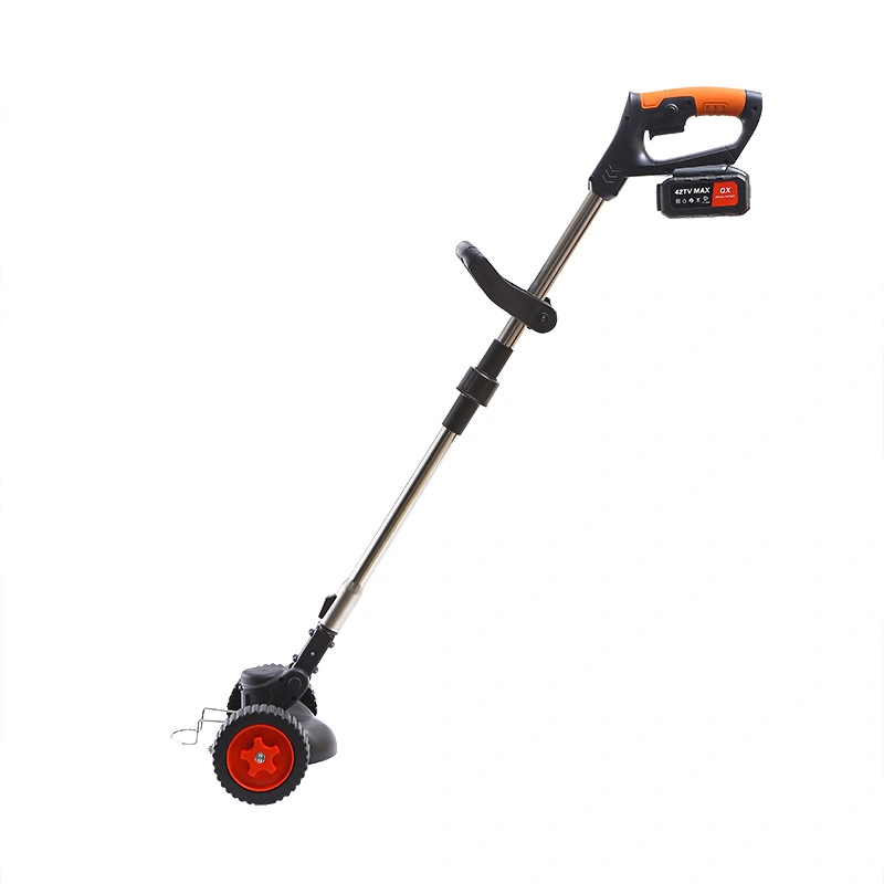 Handheld Electric Cordless Grass Trimmer with Metal Blade