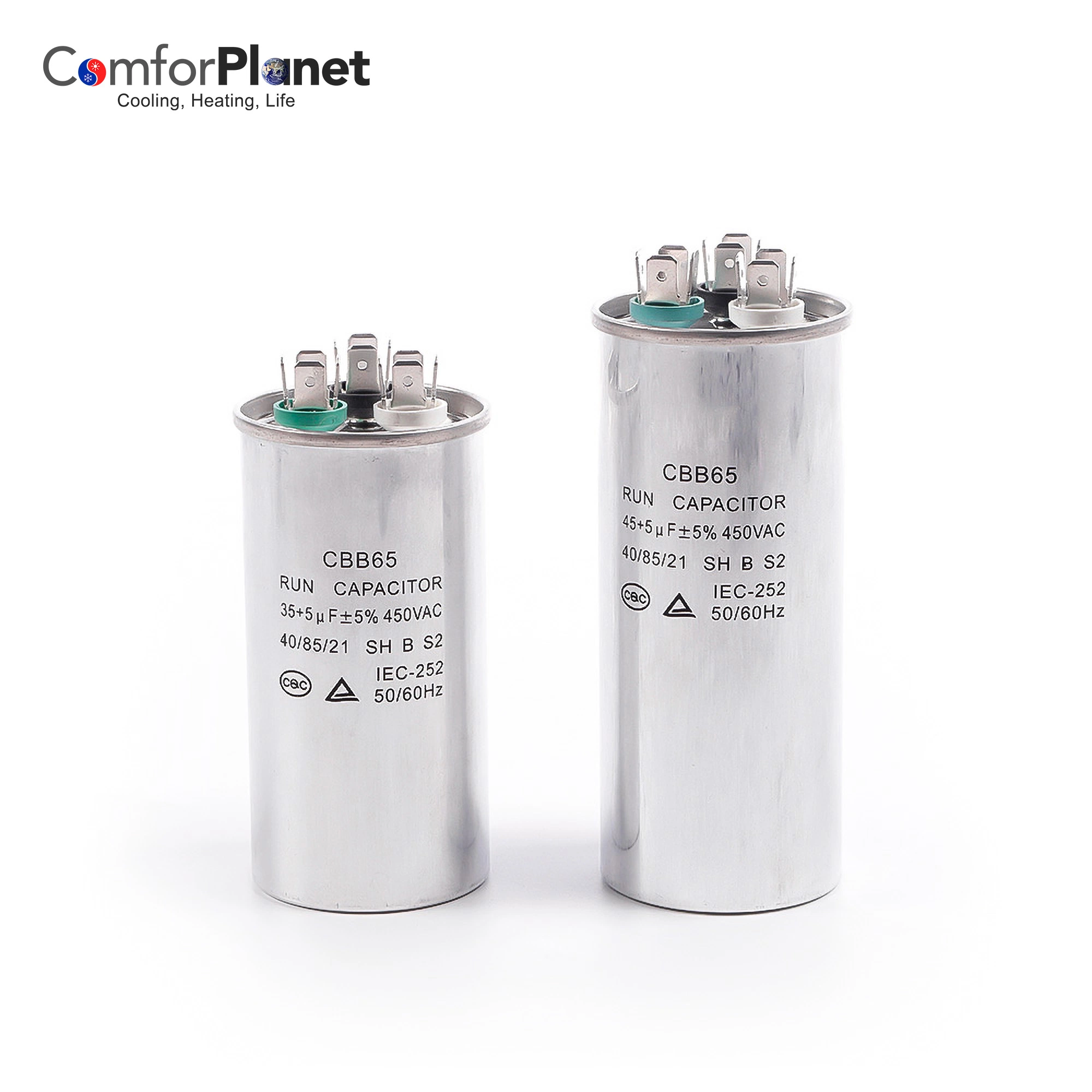 Factory Price Cbb65 Capacitor AC Running Capacitor Suitable for AC Refrigeration