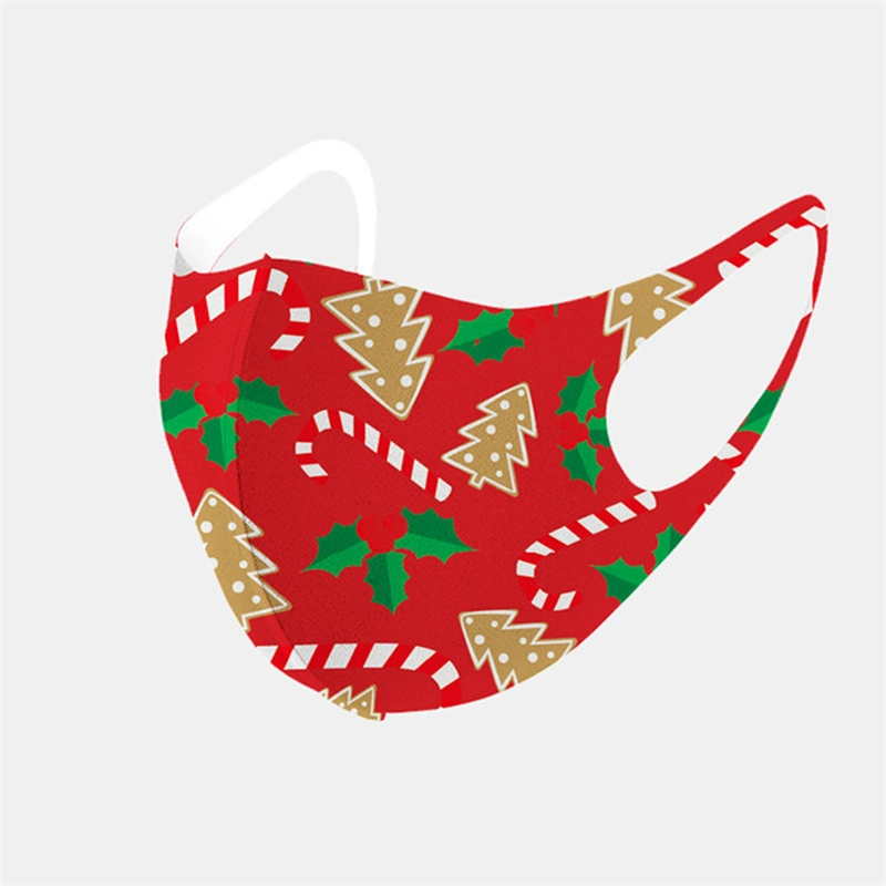 Reusable 100% Cotton Christmas Face Mask