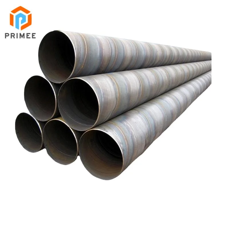 Q195/Q215/Q235B/Q255/Q275/Q345/Q420/Q460 Sch40 API 5L Spiral Submerged Arc Welding Tube Round Carbon Steel Pipe Price