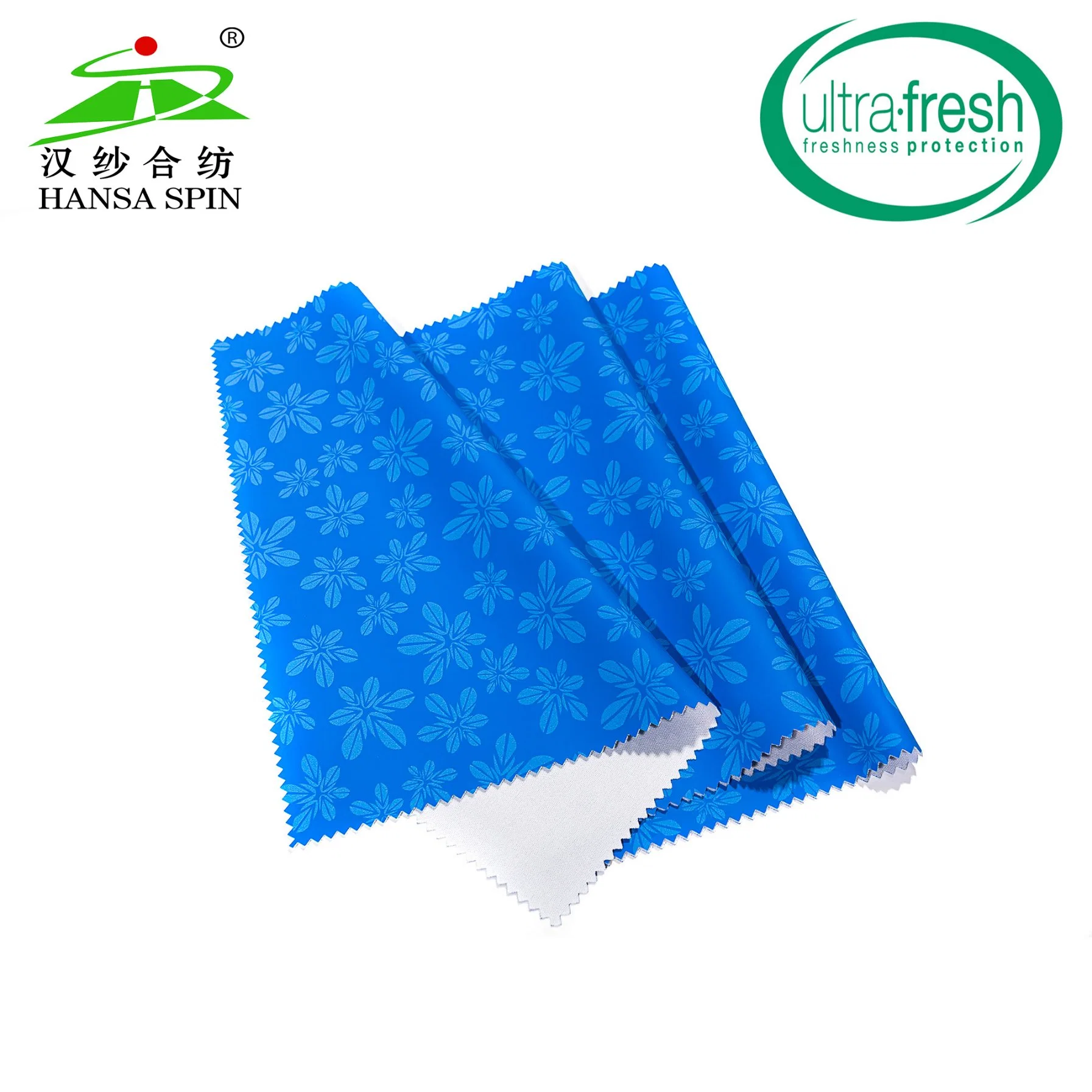 Flowers Printing Waterproof and Breathable PU Leather for Garment