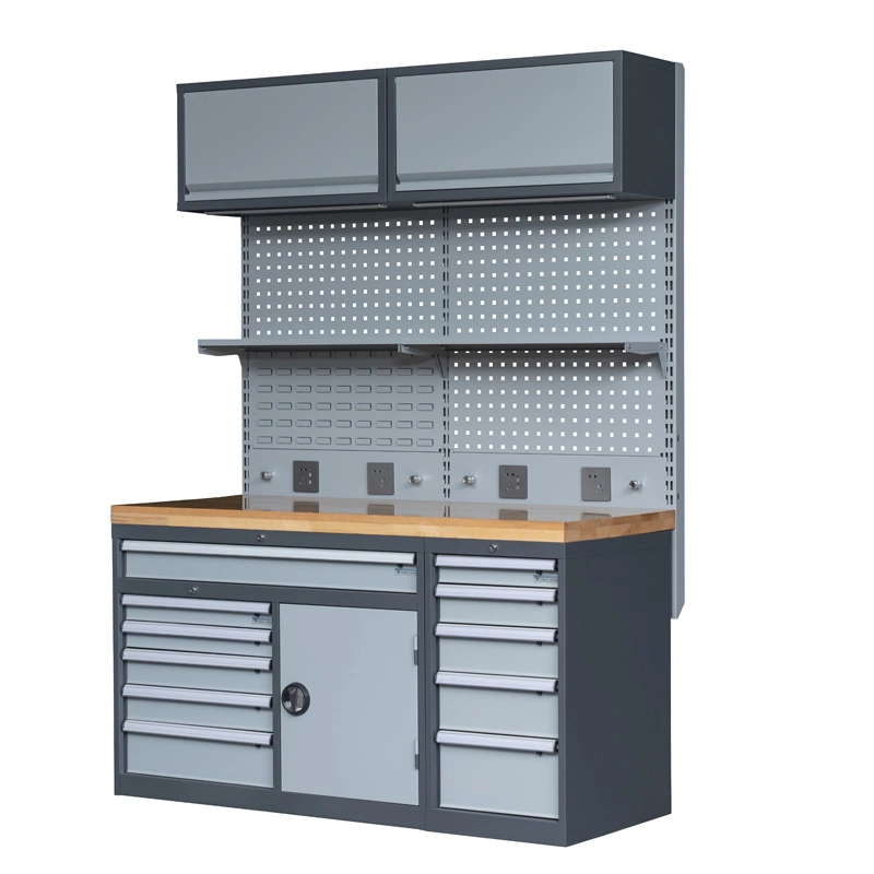 Heavy Duty Work Table with 10 Ball Bearing Drawers Tool Cabinet