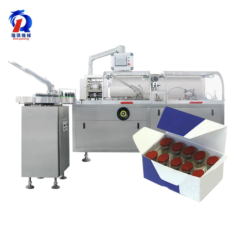 Automatic Bottle Sachet Blister Carton Box Packaging Cartoning Machine