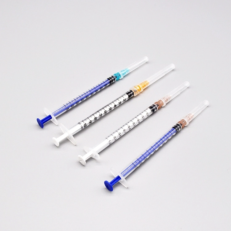 Meticulously Promotion Safety Standard Disposable Syringe with Needle