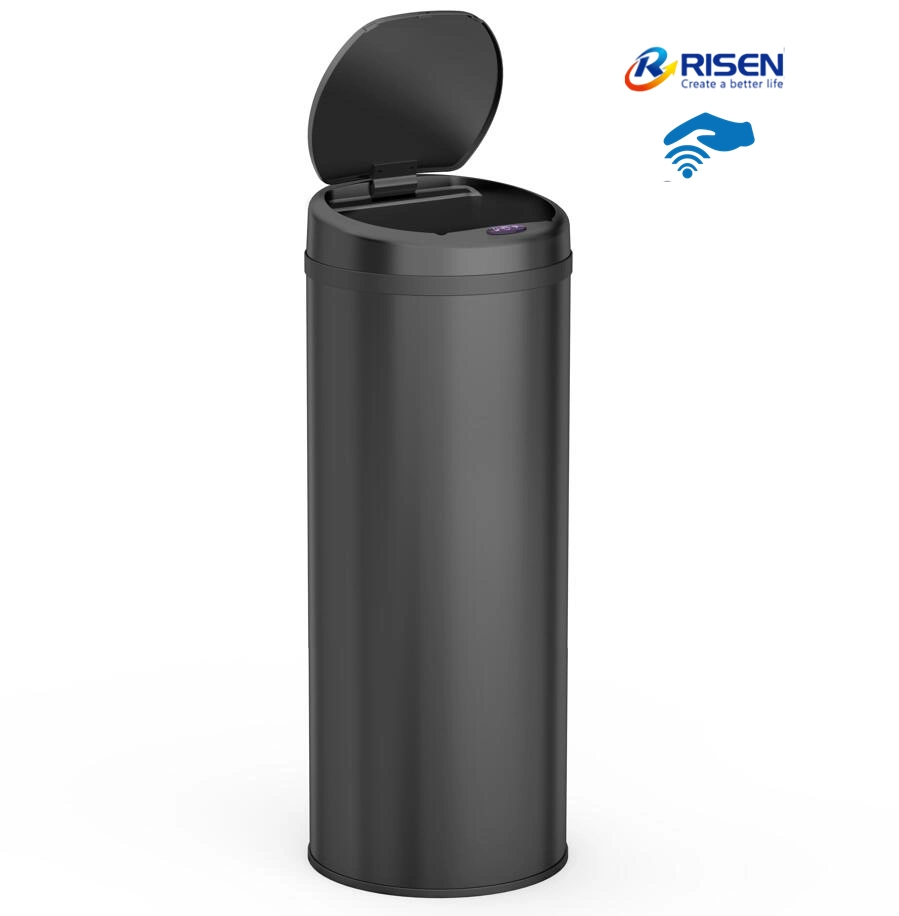 Automatic Infrared Sensor Garbage Waste Bin 30L/42L/50L Stainless Steel Lid Open Automaticly Motion Trash Can