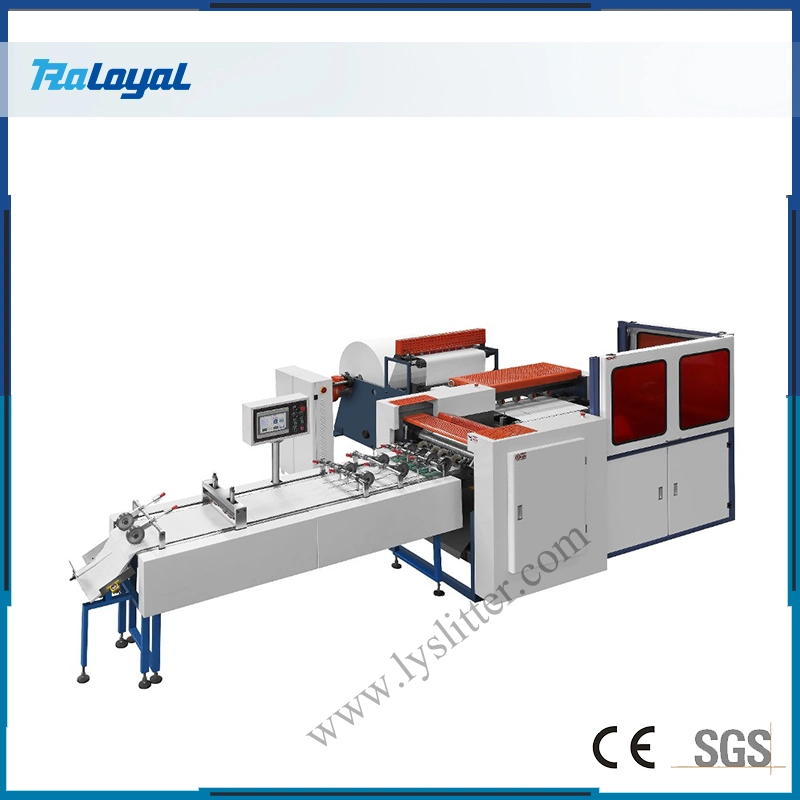 Full Rotary Blade Wax Hamburger Patty Sheets Cutting Machine