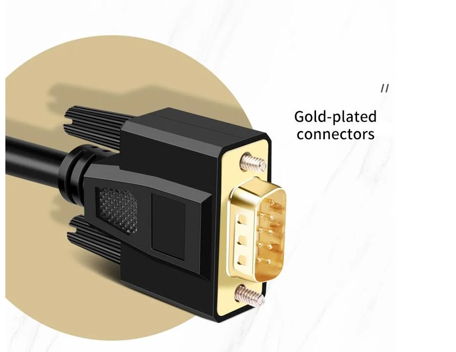 dB9 Connector Plug Cable Male Female RS232 485 Cord 9-Pin COM Port 235 Terminal Line Shielded Wire 9 Pin Aviation Plug Line