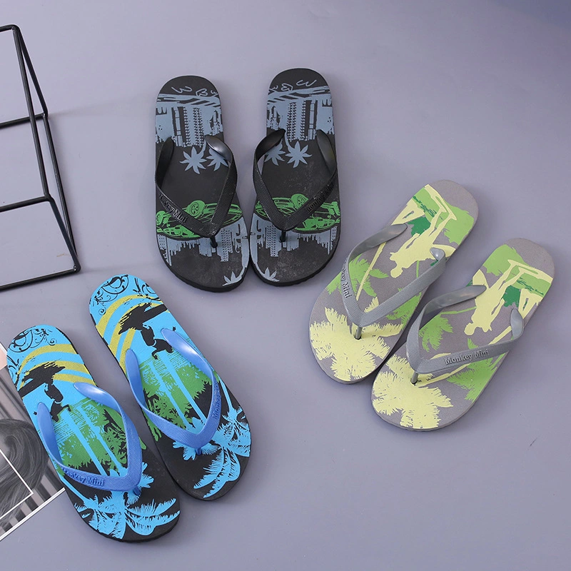 Atacado para mulher homens confortáveis Inverter chinelos de verão Outwear Beach Sandals Chinelos