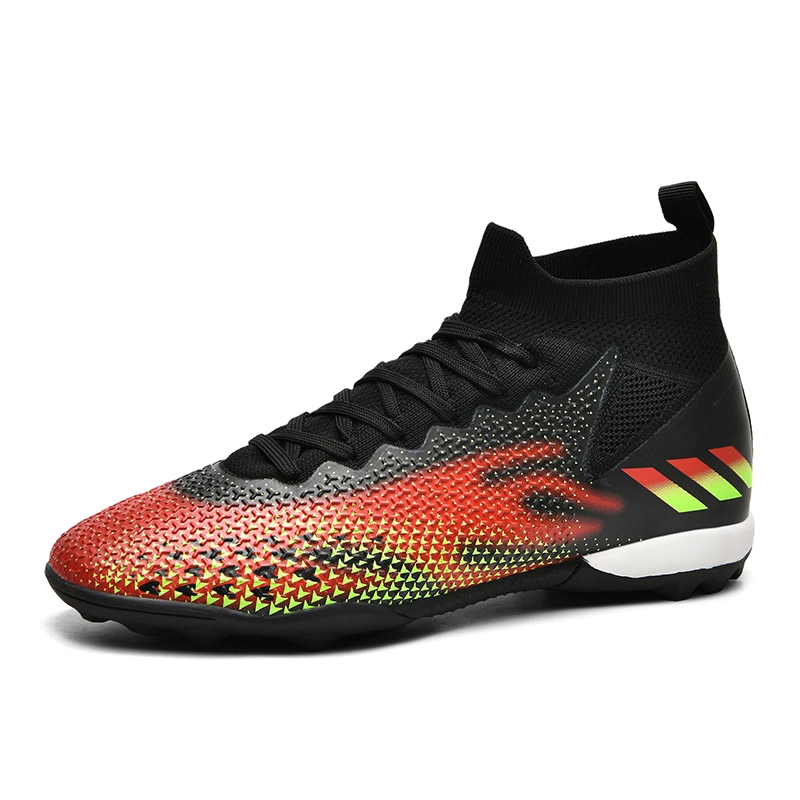 New Design Flyknit Inventory or Customized TF and Fg Soccer Football Shoes