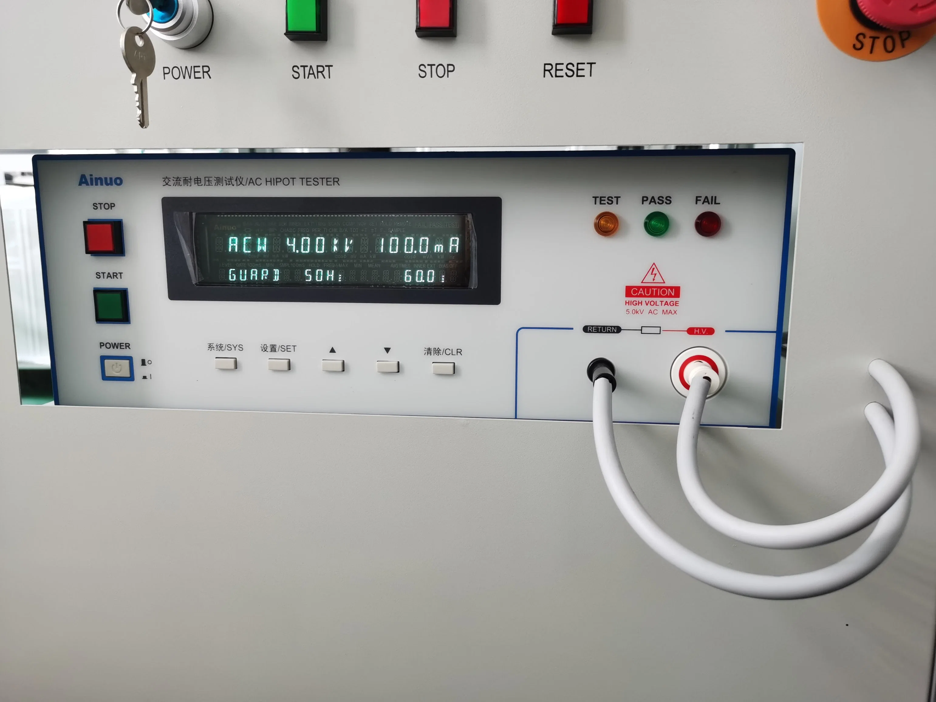 Single Phase High Voltage Meter Test Equipment PTC-7100