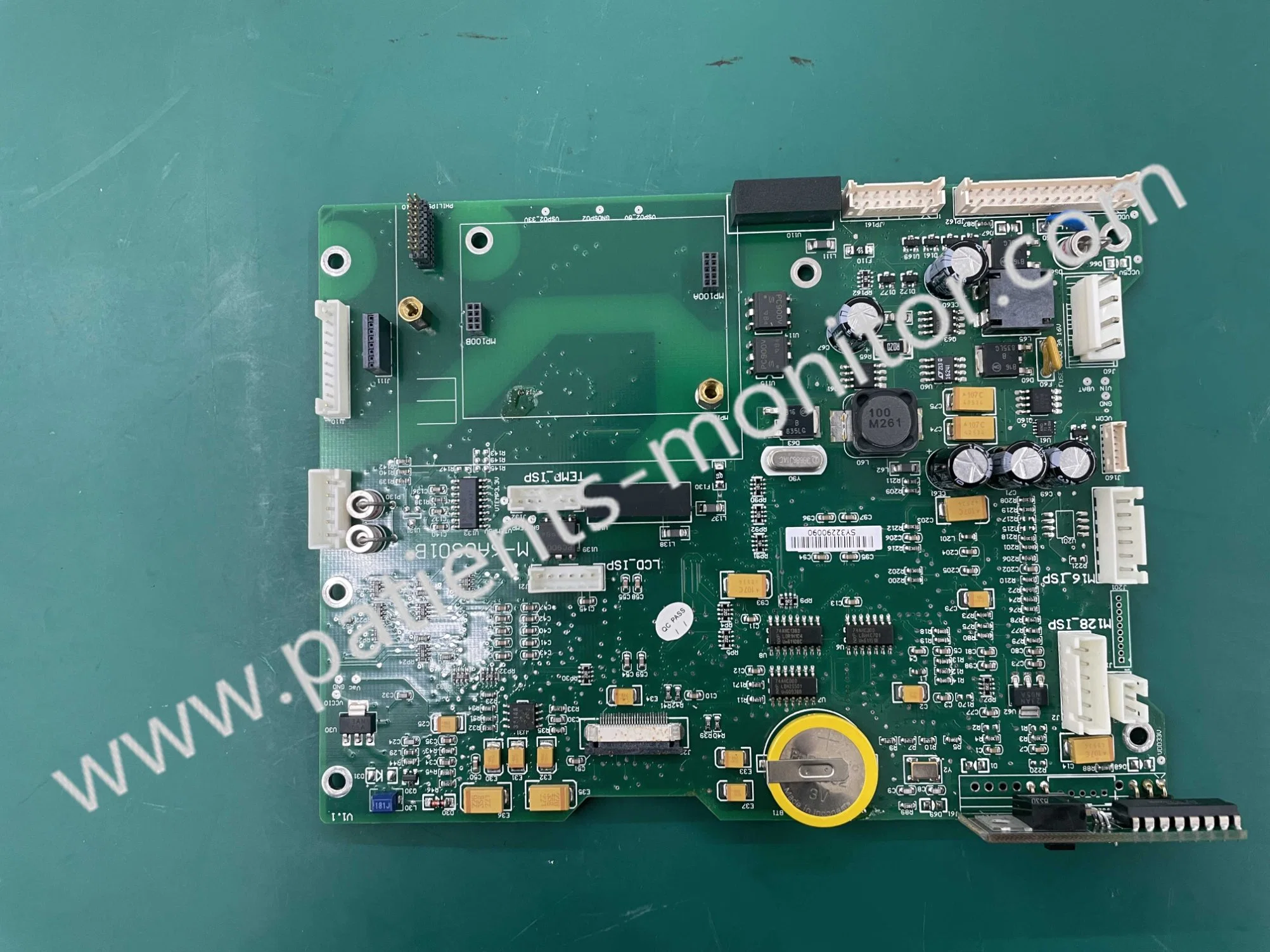 A Philips Goldway Ut6000um Monitor de Paciente Placa Principal Motherboard Mainboard M-6A0s01b