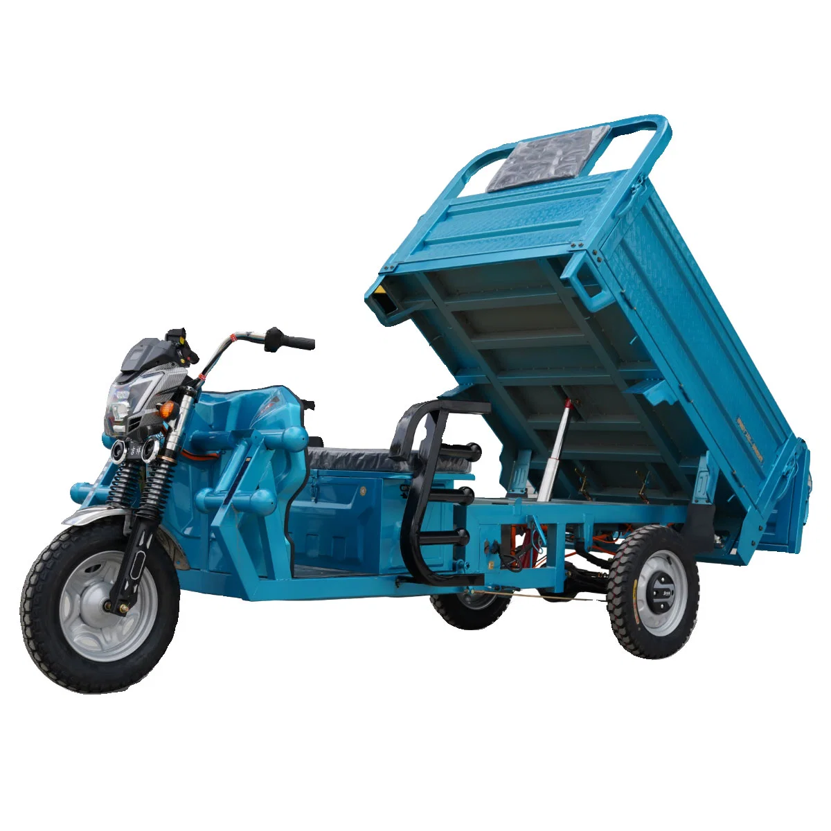 Electric Tricycle, Electric Freight Tricycle, Self-Loading and Unloading: 1500kg