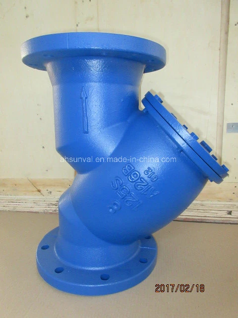 125 Class Flat Flang Y Type Strainer/ANSI Cast Iron Class 125 Flat Flange Y Type Strainer