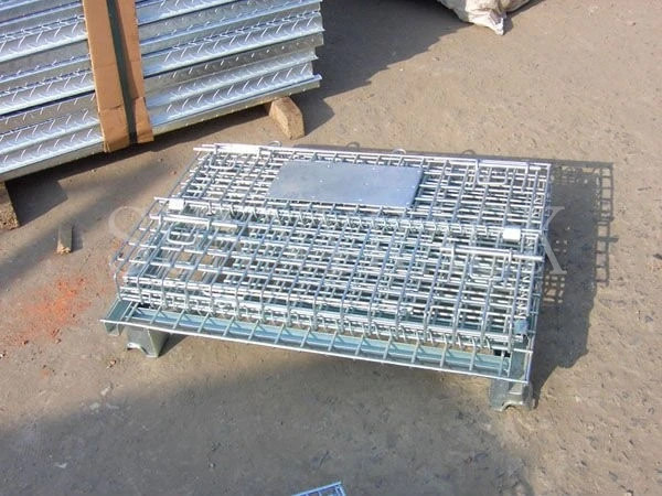 Galvanized Foldable Wire Mesh Cage with Ce Certification