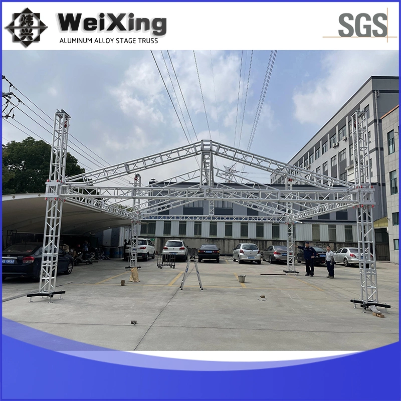 10*10*8m Outdoor Stage Roof Truss Design for Exhibition System