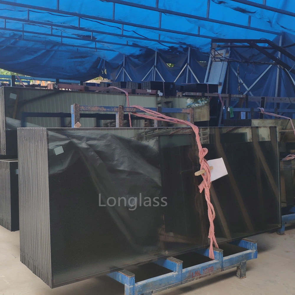 Single/Double Insulating Grey Reflective Glass for Curtain Wall