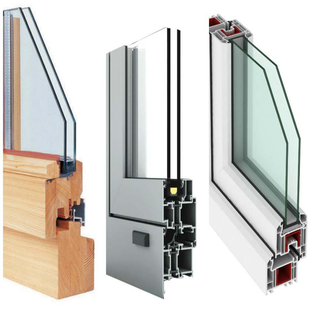 Australia Standard PVC Profile Double Glazed Plastic Glass Timber Bi-Fold Window