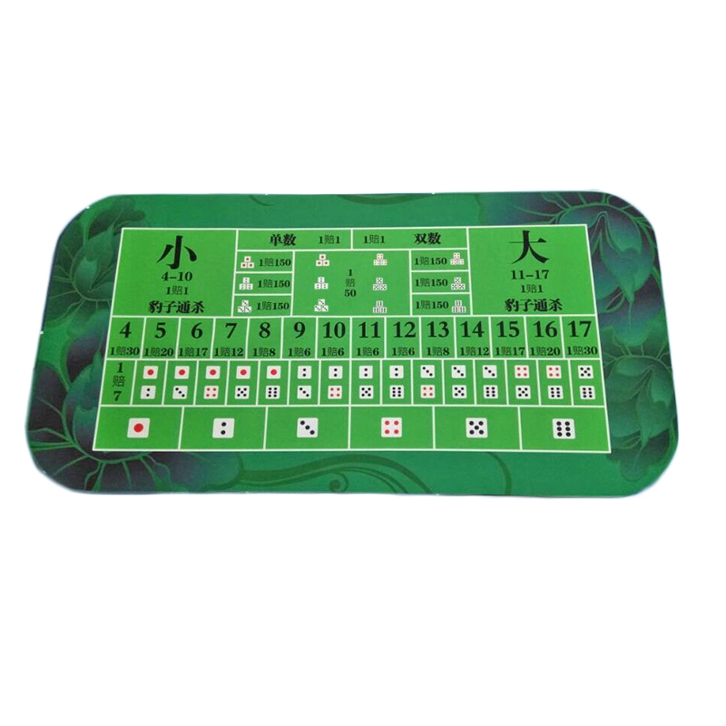 Factory Price Eco-Friendly Natural Rubber Table Casino Poker Mat