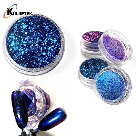 Bulk Color Shifting Irregular Chameleon Flakes, Nail Art Sparkling Flakes