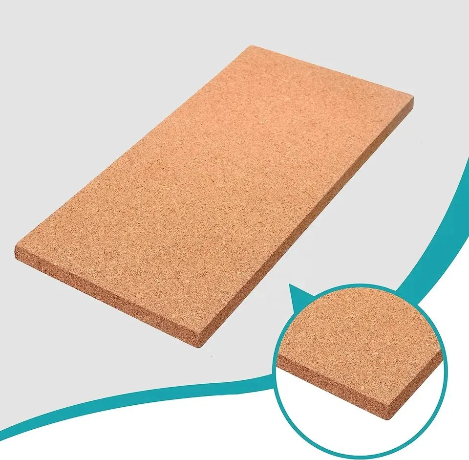 100% naturel sans formaldéhyde Eco-friendly Square Cork Board pour le bulletin d'information