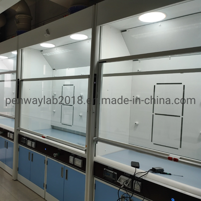 مدرسة جيدة الجودة الكيمياء علم الأحياء مختبر الفيزياء (Fume Hood)