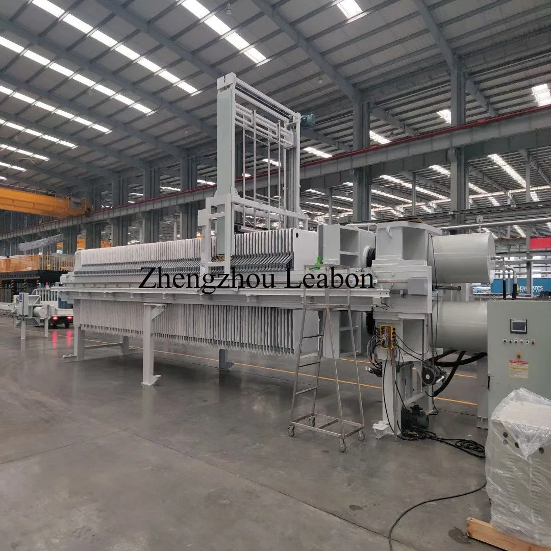 Hot Sale Automatic Hydraulic Chamber Type Plate Frame Filter Press for Life Industry Sewage Treatment