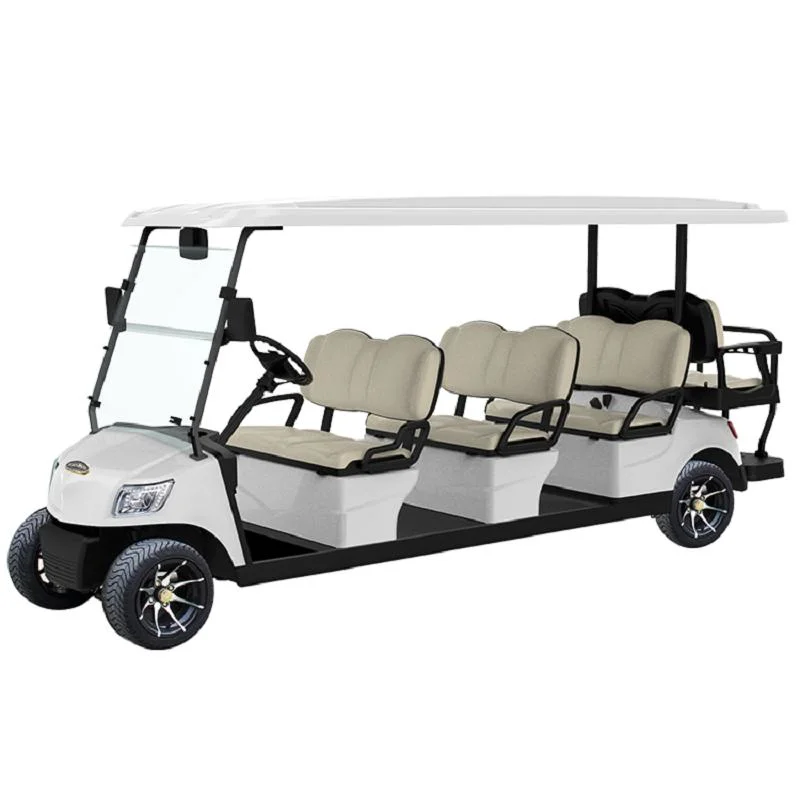 Marshell 8 Seater 48V Battery Operated Electric Lifted Golf Cart (DG-M6+2)