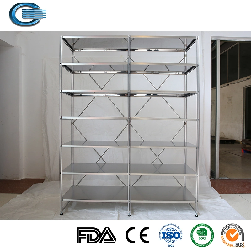 Huasheng Top Sale Wire 4 Tier Stainless Steel Home Bathroom Shelf Products