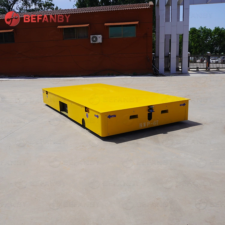 Metal Industry Use Steerable Transfer Car for Heavy Cargo