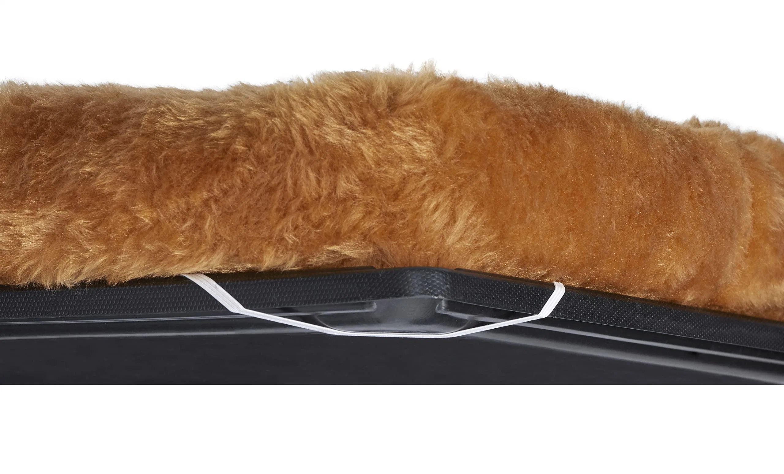 MID West Homes for Pets Pet Crate Bed Cinnamon Fur for Pets