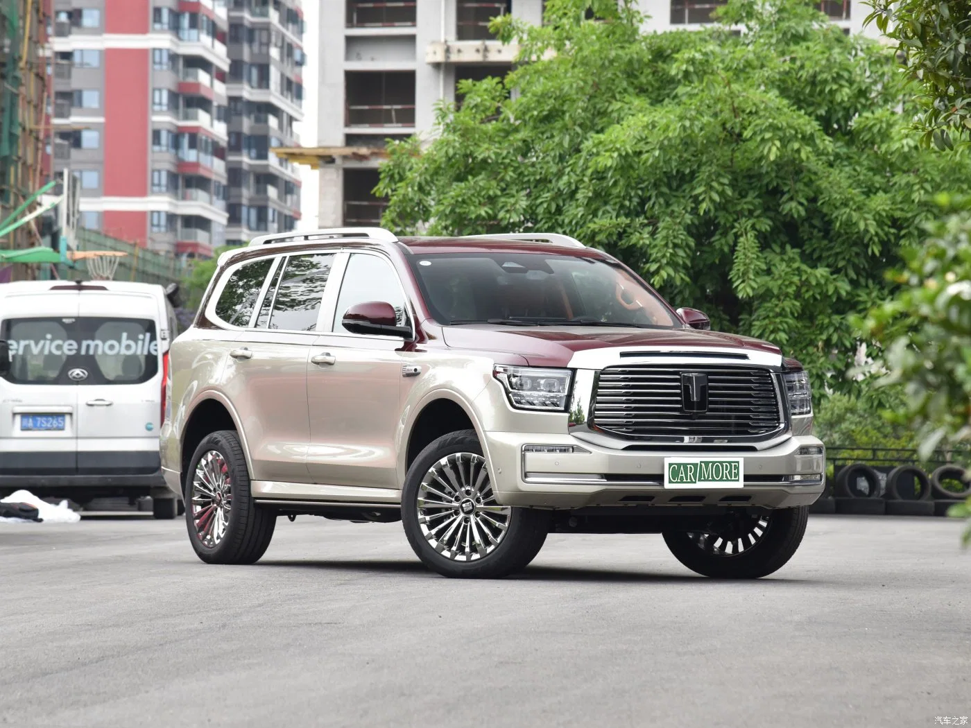 El depósito de 500 asientos 5 2023 9A 4WD de 3,0 T de la gasolina a medida para SUV Full-Size medianas