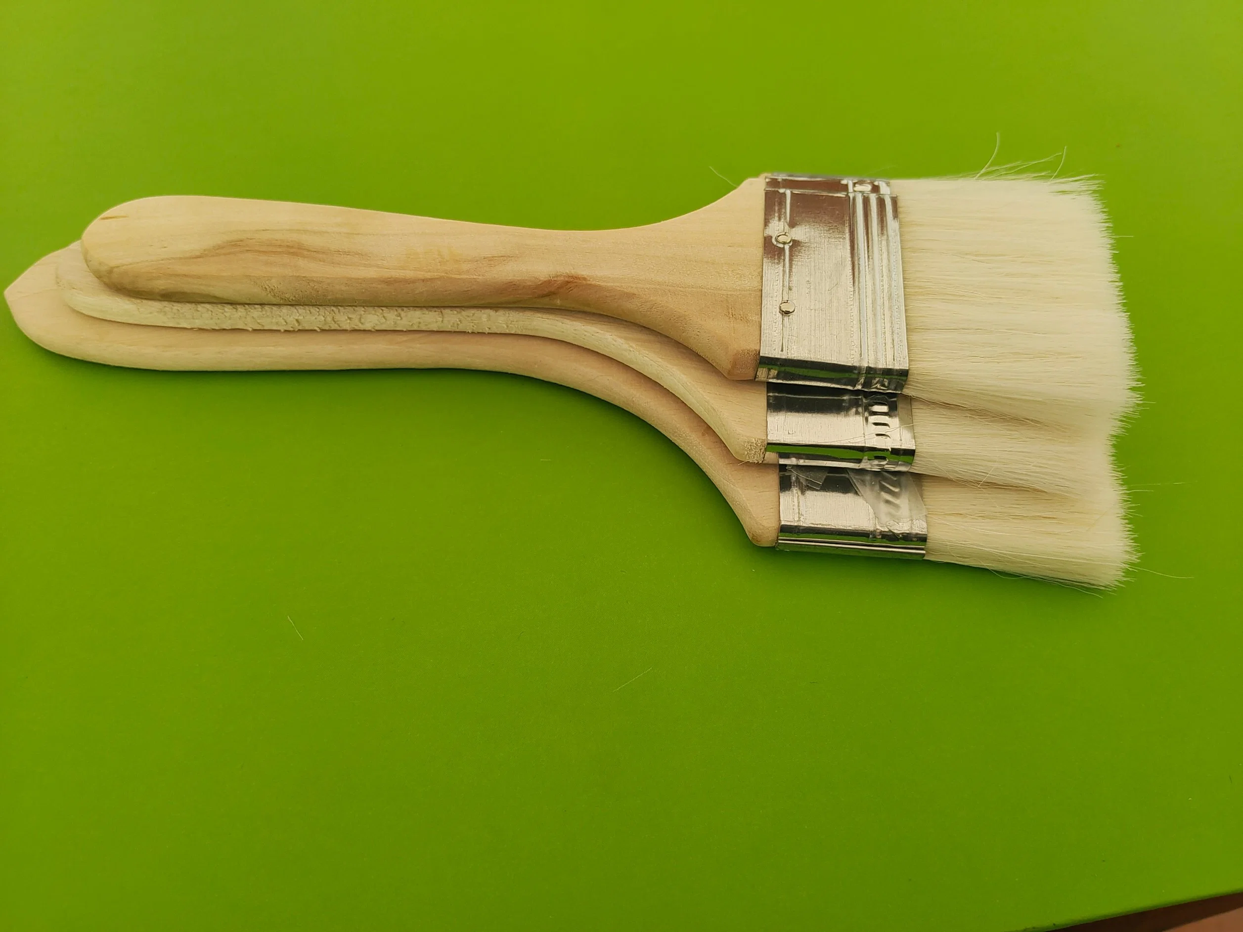 Wood Handle Wool Painting Brush Cleaning Soft Wool Paint Brushes