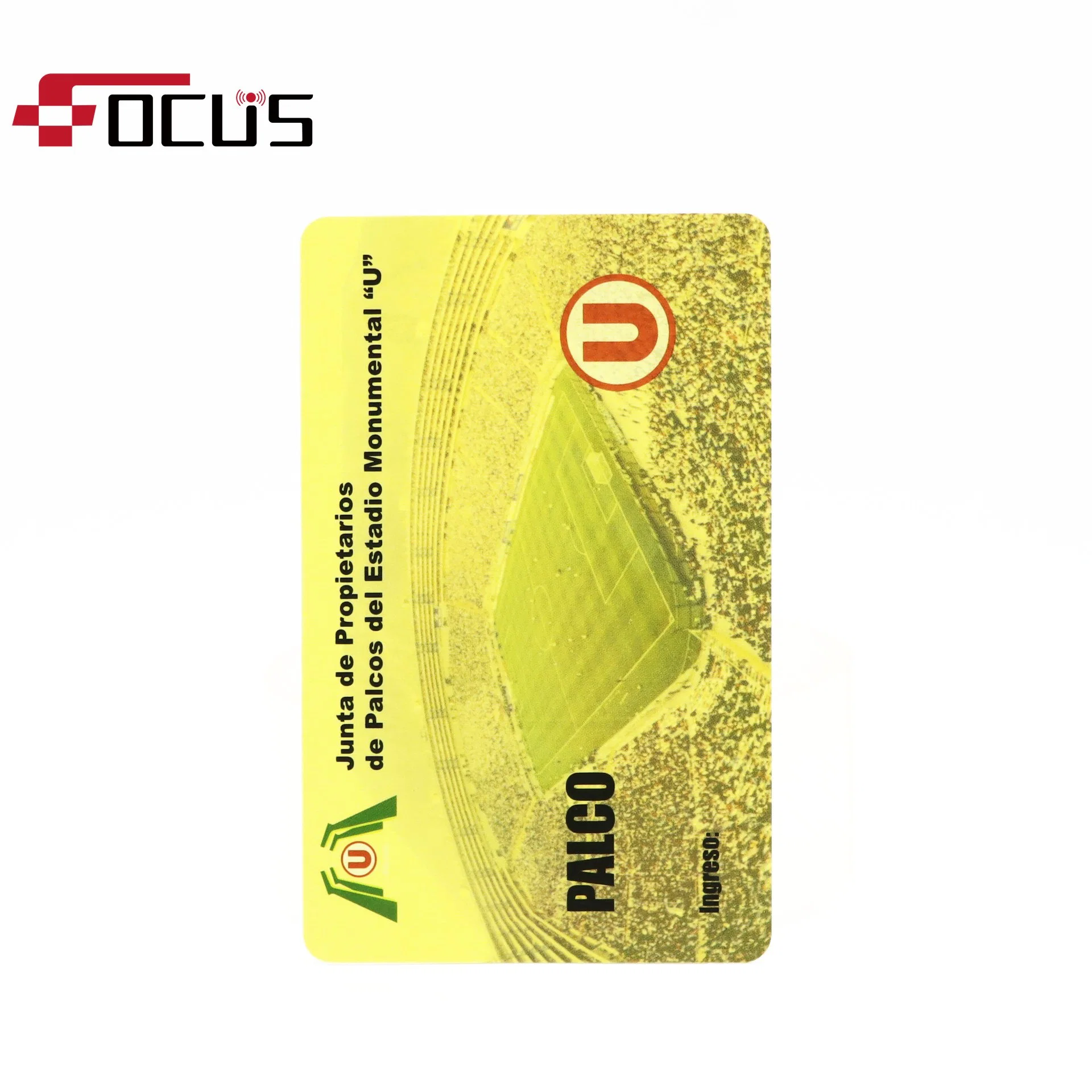 Plastic ISO14443A IC Smart Card RFID Business Card for Access Control