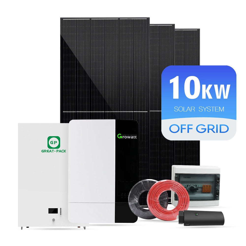 All in One off Grid Solar Panel System 10kw 10kwh Battery Storage