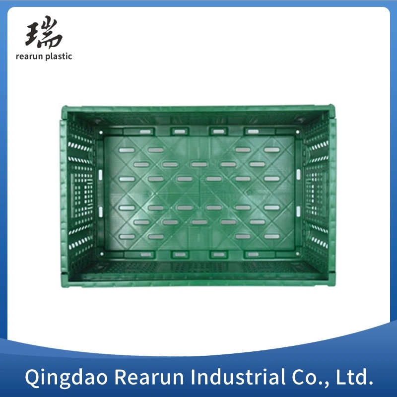 Basket Turnover Plastic Cheap Factory Price Durable Vented Fruit Storage Basket Turnover Box Crates Plastic Vegetable Fruits