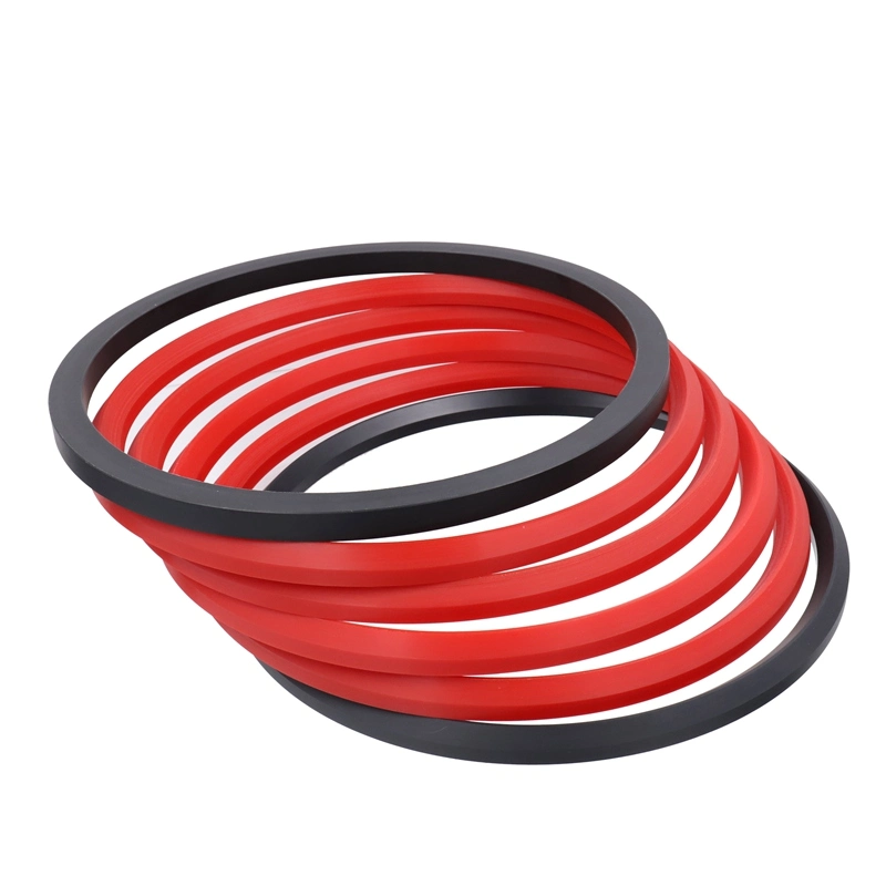 V Ring of PTFE+PPS+Carbon Material Sealing Ring with High Temperature Resistance