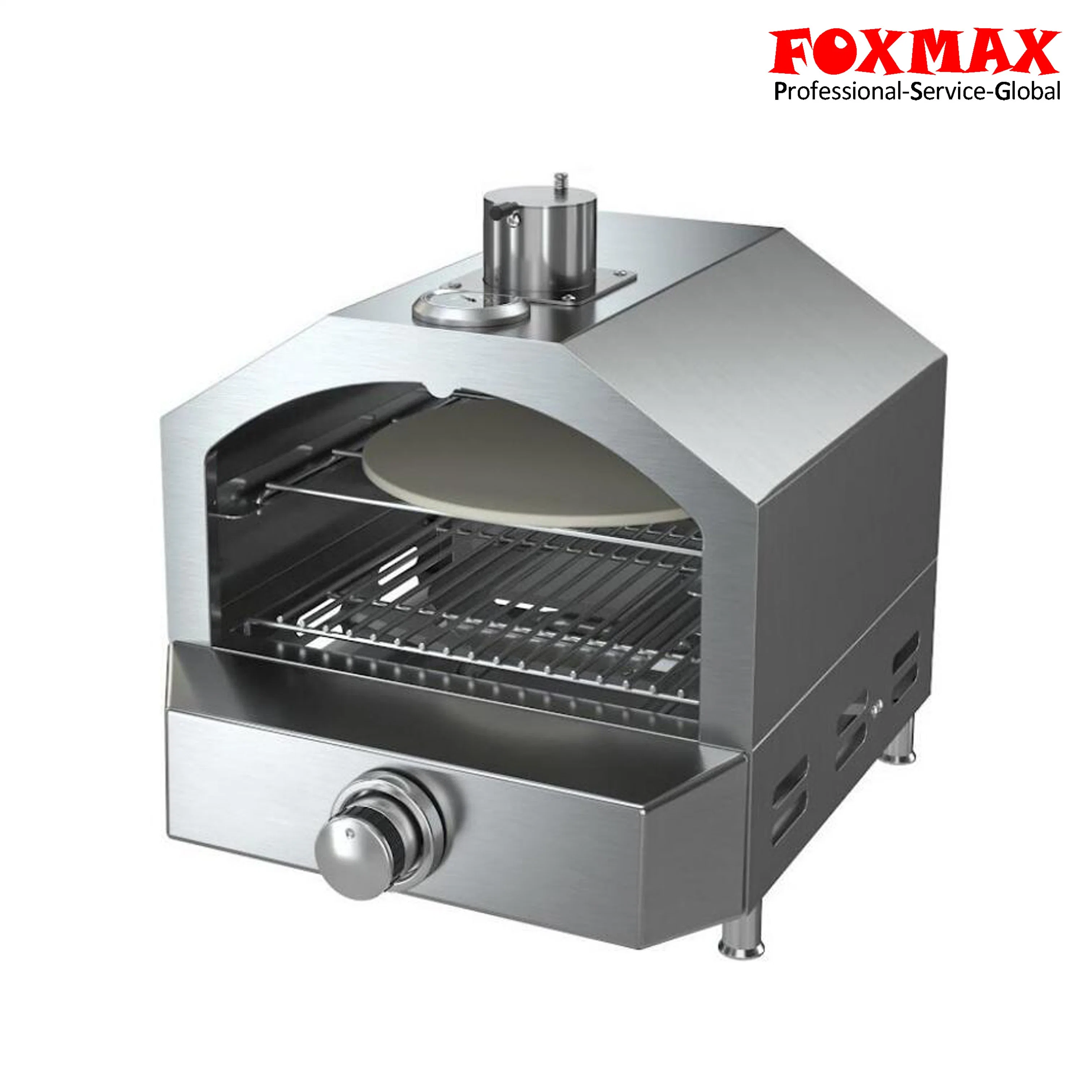 Portable Outdoor Propane Gas BBQ Pizza Oven with Temperature Display (FX-BQ06)