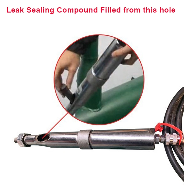 Double Effect High Pressure Leak Sealing Compound Injection Tool with Hand Pump