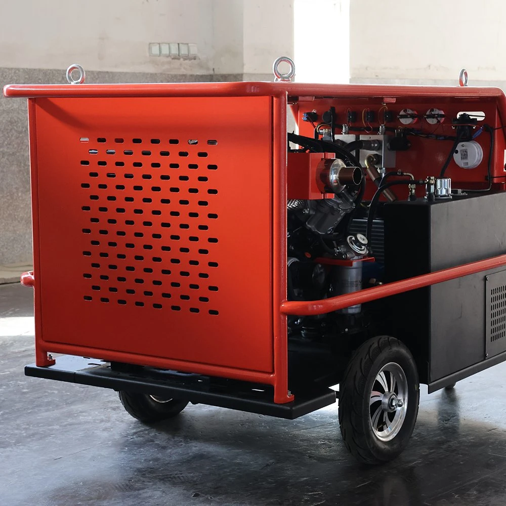 Unidade de potência hidráulica para motores a diesel AeroEngine de 80 HP Selam para emergência Salvamento