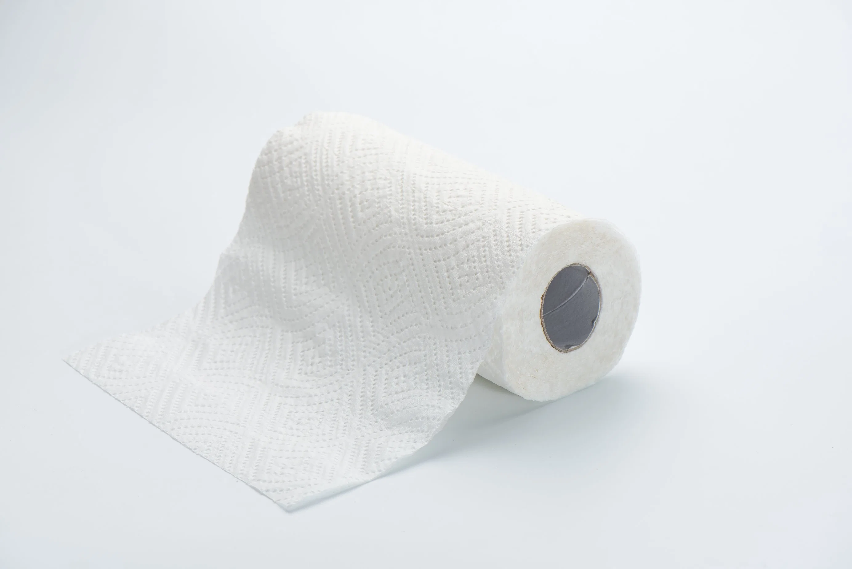 Long Well Absorbent White Kitchen Paper Towel for Cleaning