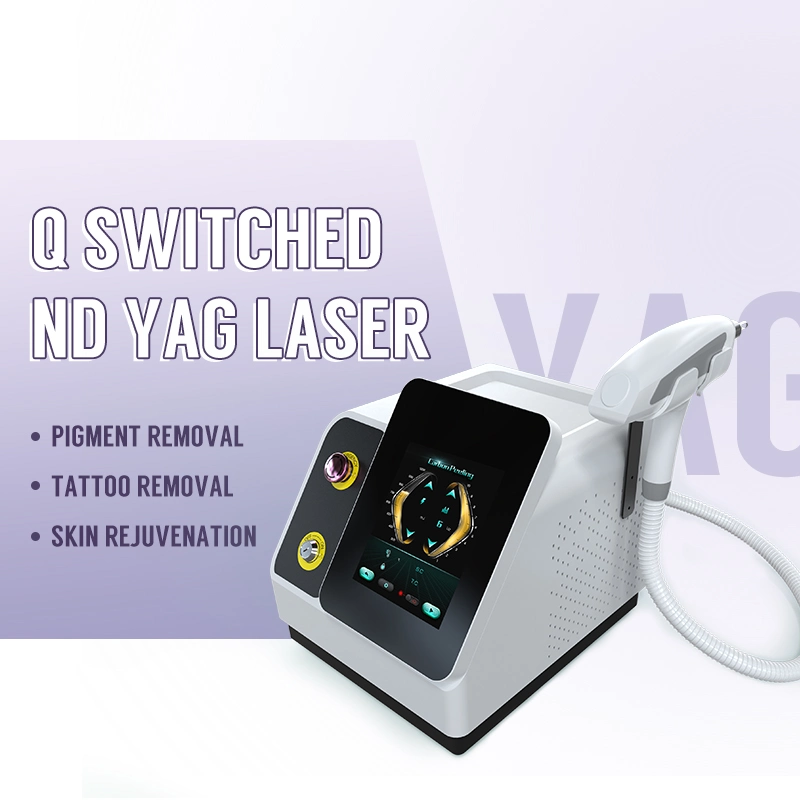 نوبواي الجلد تبييض كريم كانيتا حقيبة جميع لون جين ND إزالة تتن YAG Laser YAG