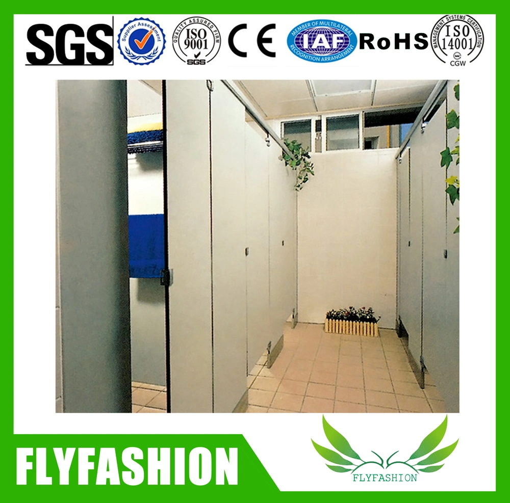 Public Wooden Waterproof Office Toilet Partition (WC-02)