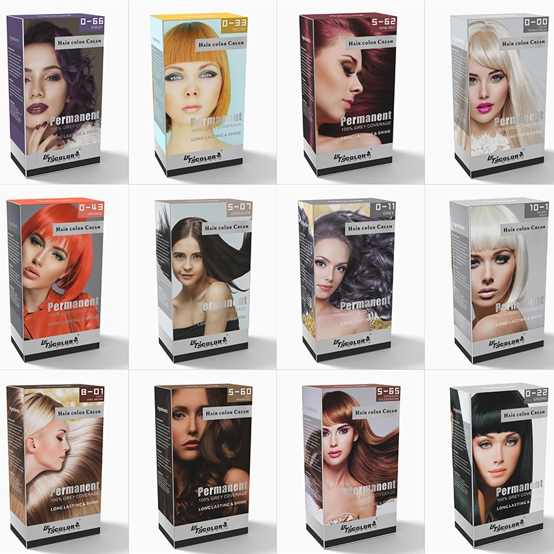 Wholesale/Suppliers Price Permenant Hair Color Cream for Salon Used